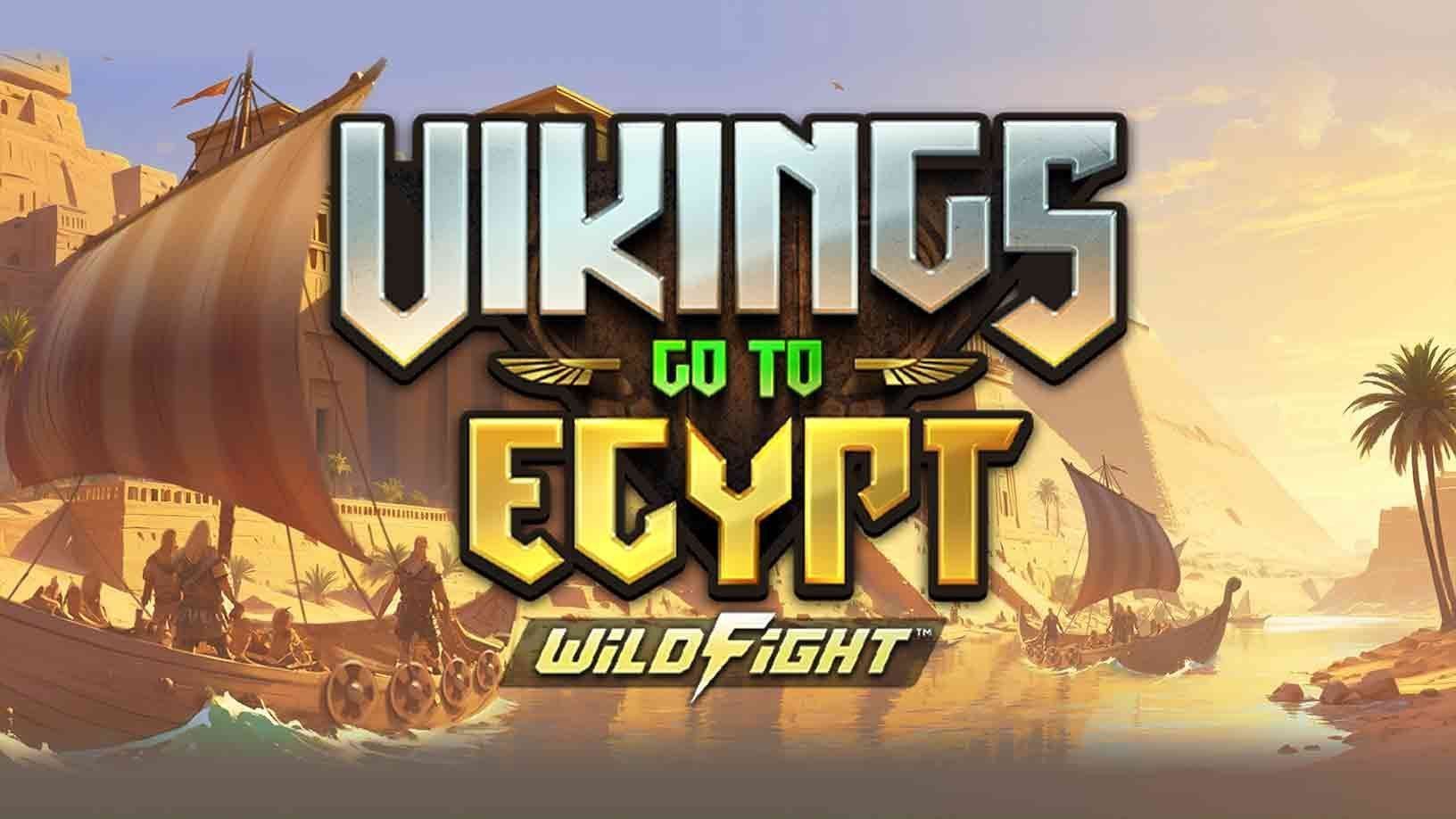 vikings go to egypt wild fight logo