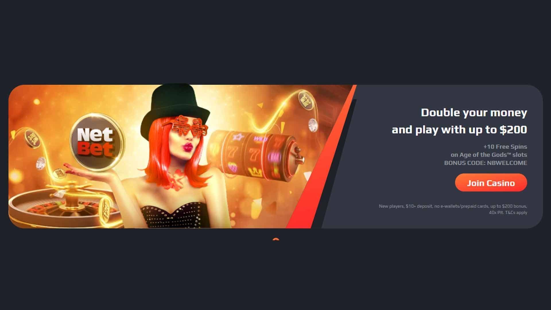NetBet Casino Bonus